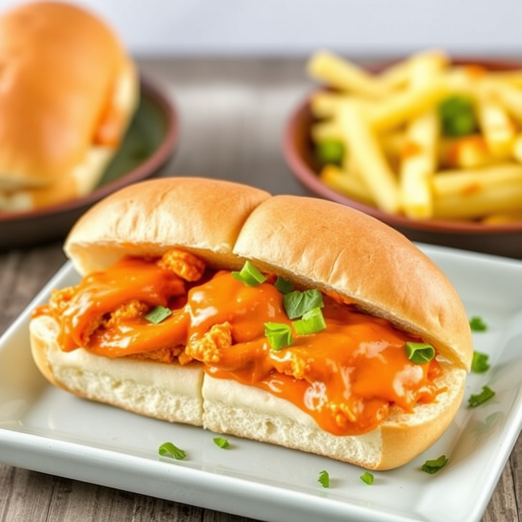 Buffalo kyllingsandwicher