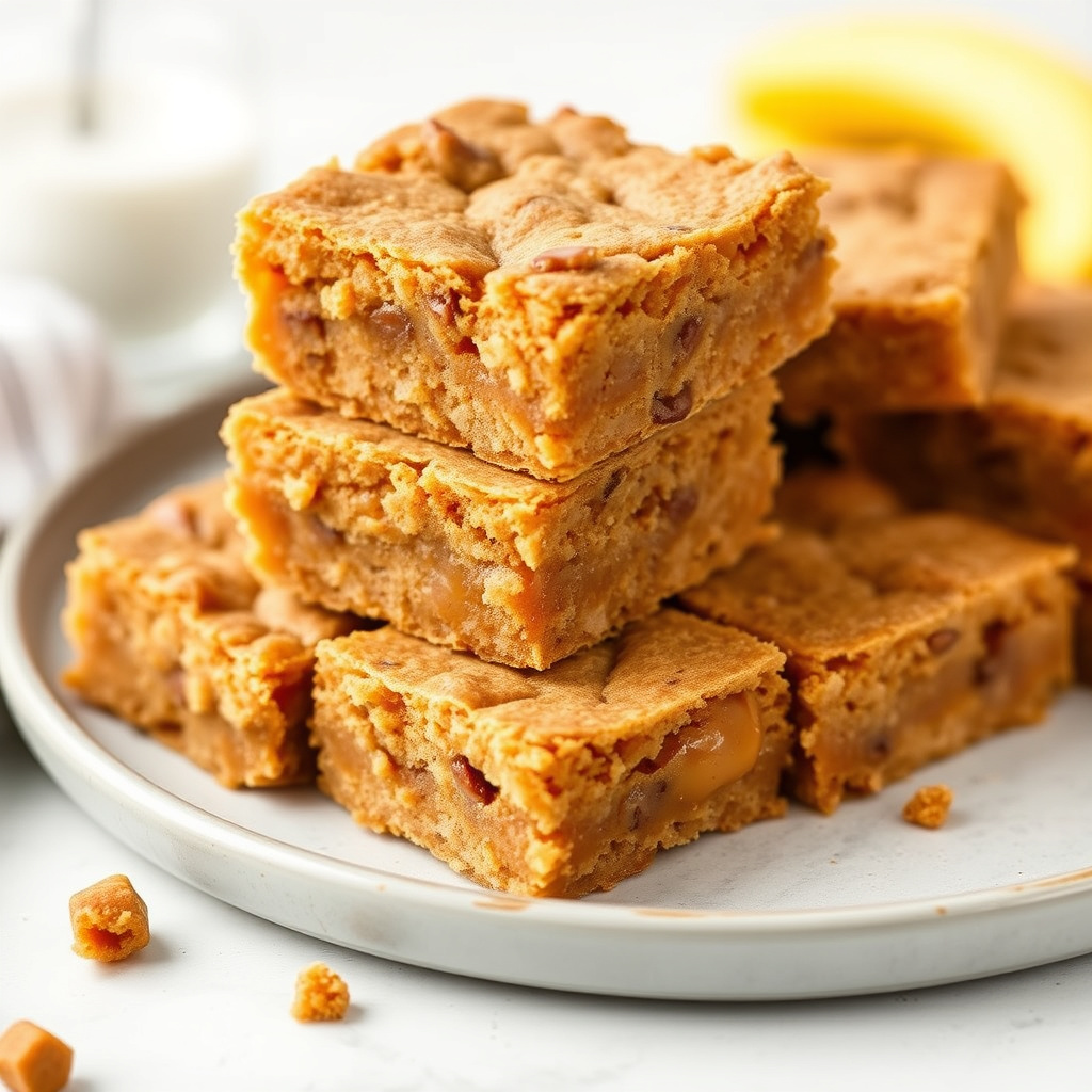 Butterscotch blondies