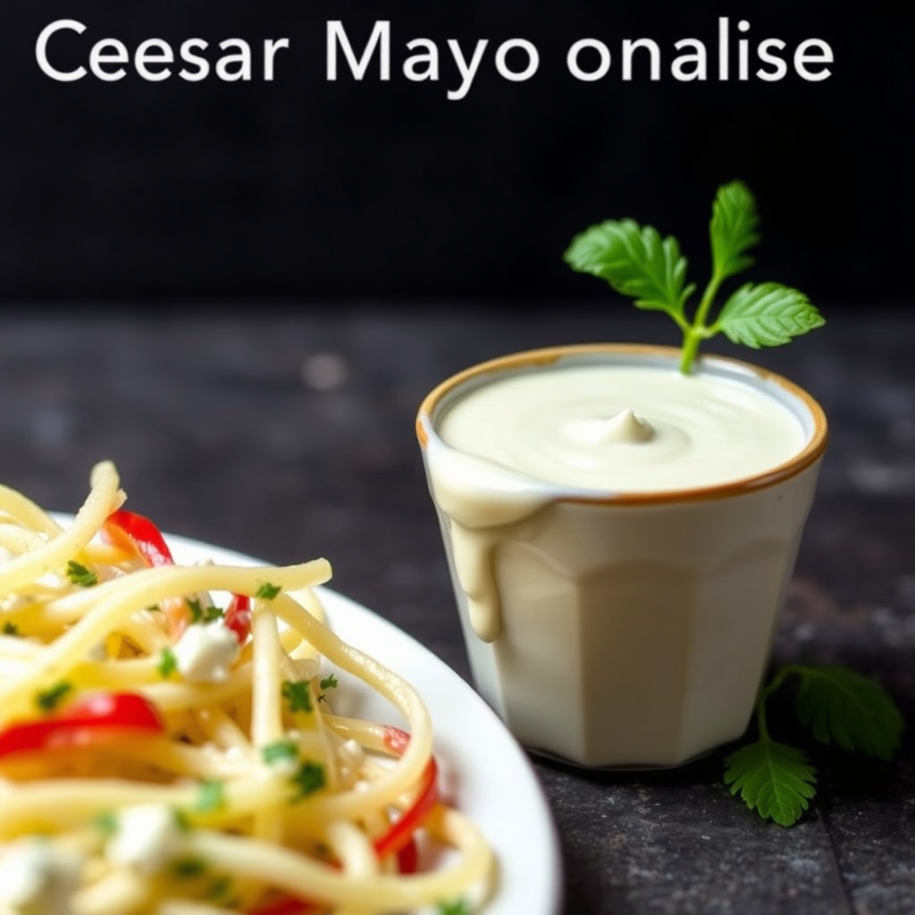 Kremet cæsardressing med majones