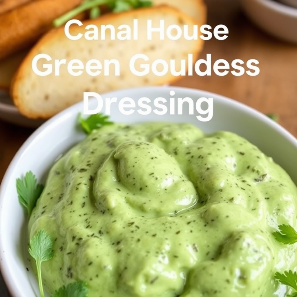 Kremet Green Goddess-dressing