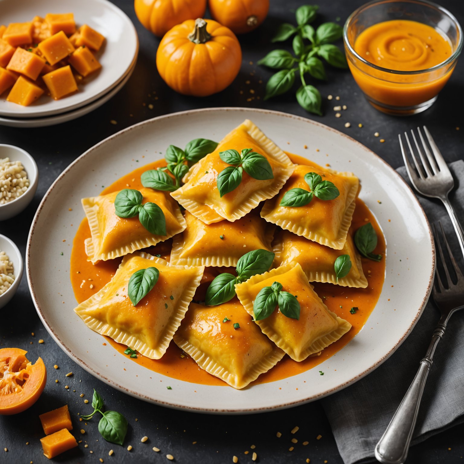 Candices butternut squash-ravioli