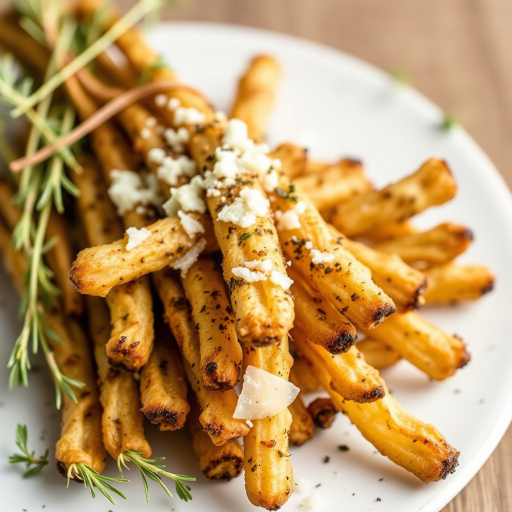 Caraway- og parmesangrissini