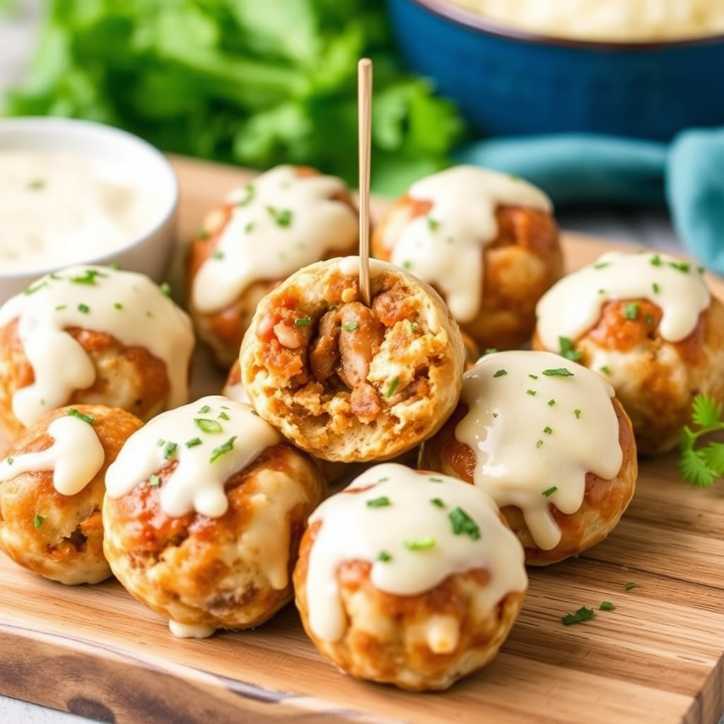 Carla sine pølse- og osteboller