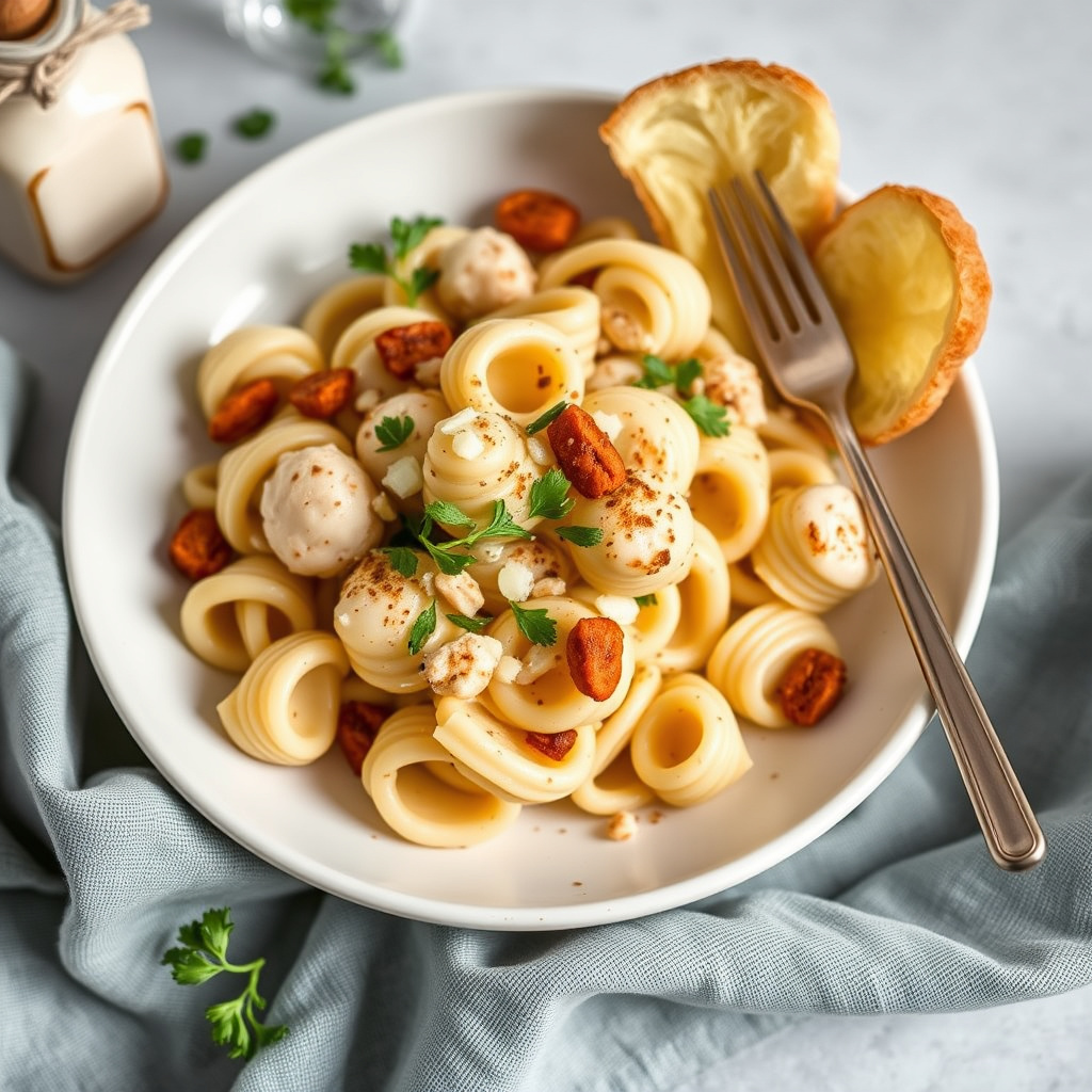 Cavatelli med romanescobuketter og ansjos