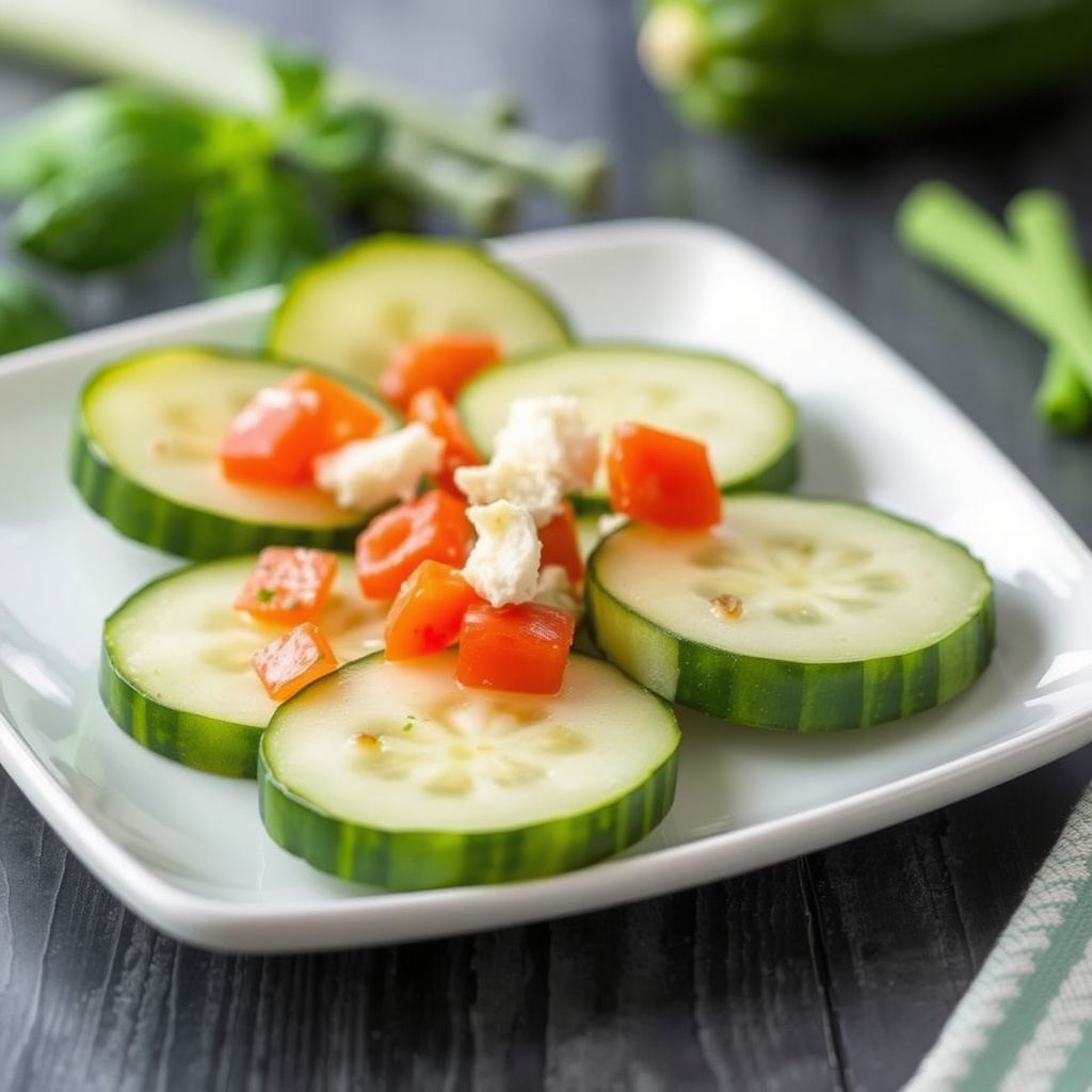 Ceil sine agurkskiver