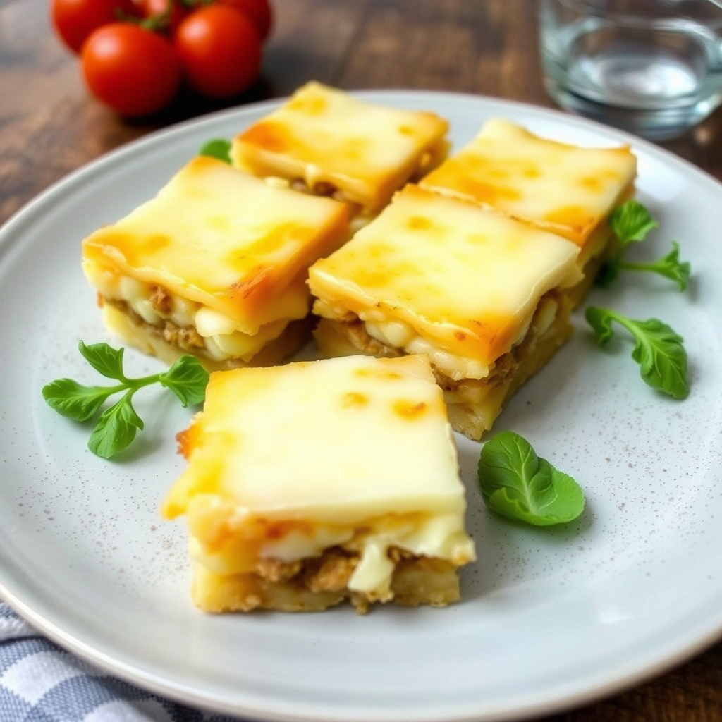 Cheese Easy Squares