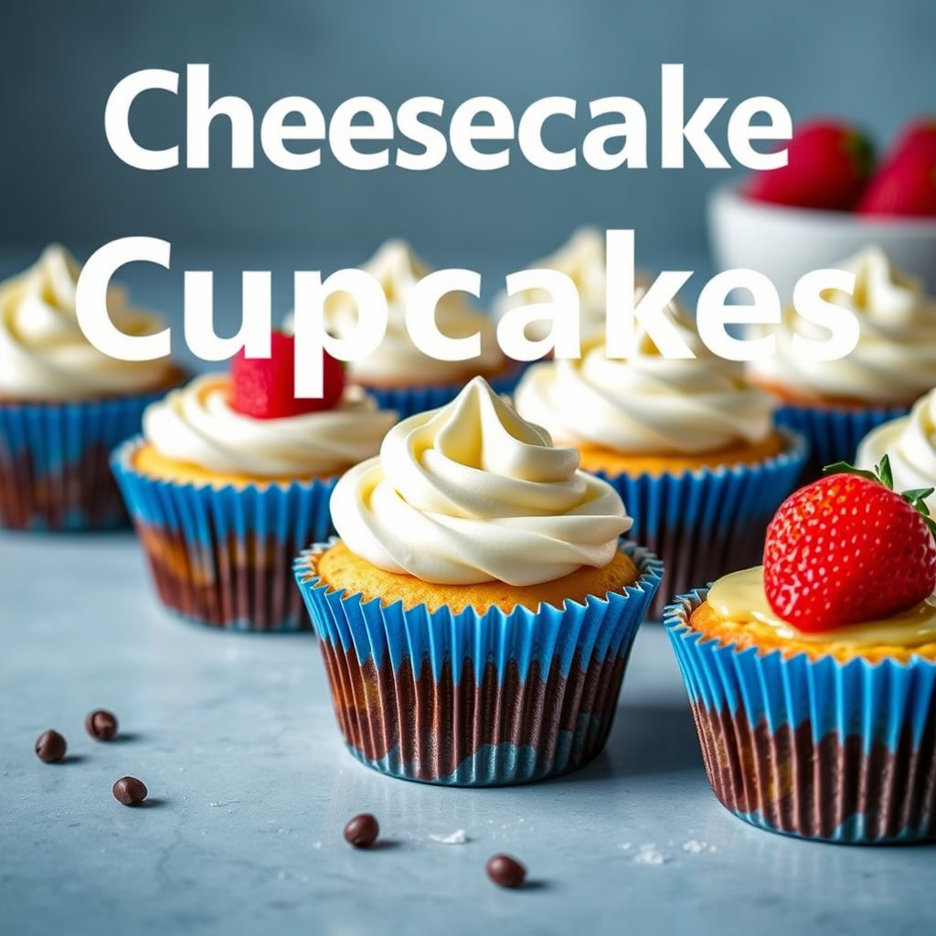 Cheesecake-cupcakes