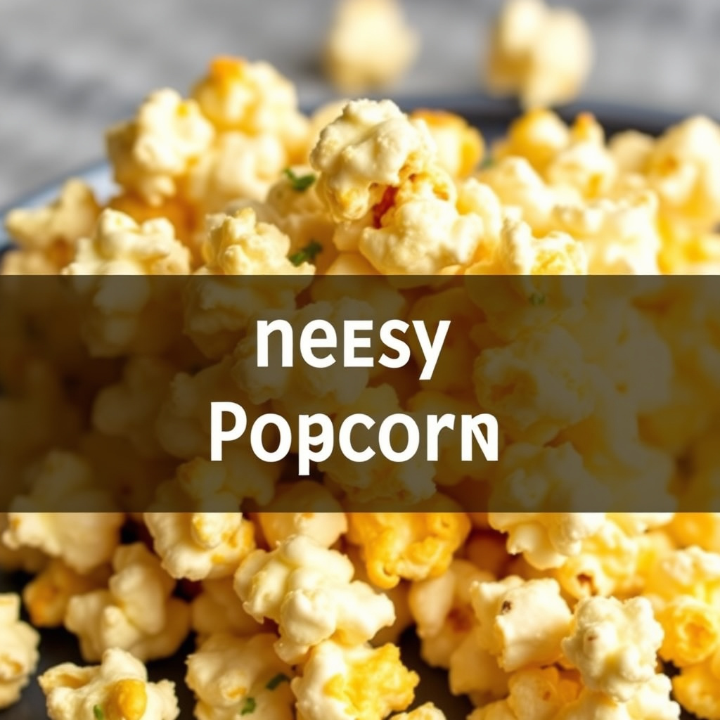 Cheesy popcorn