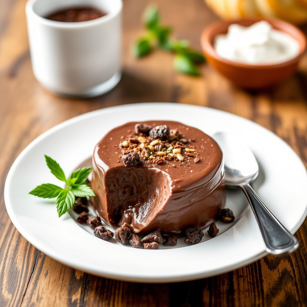 Chef Johns Chia-sjokoladepudding