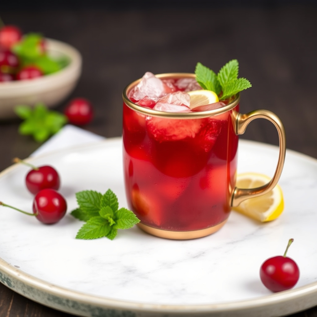 Cherry Moscow Mule