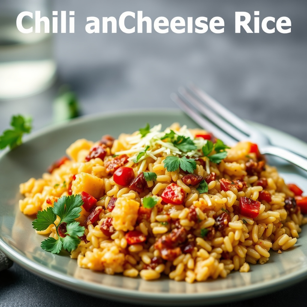 Chile and Cheese Rice