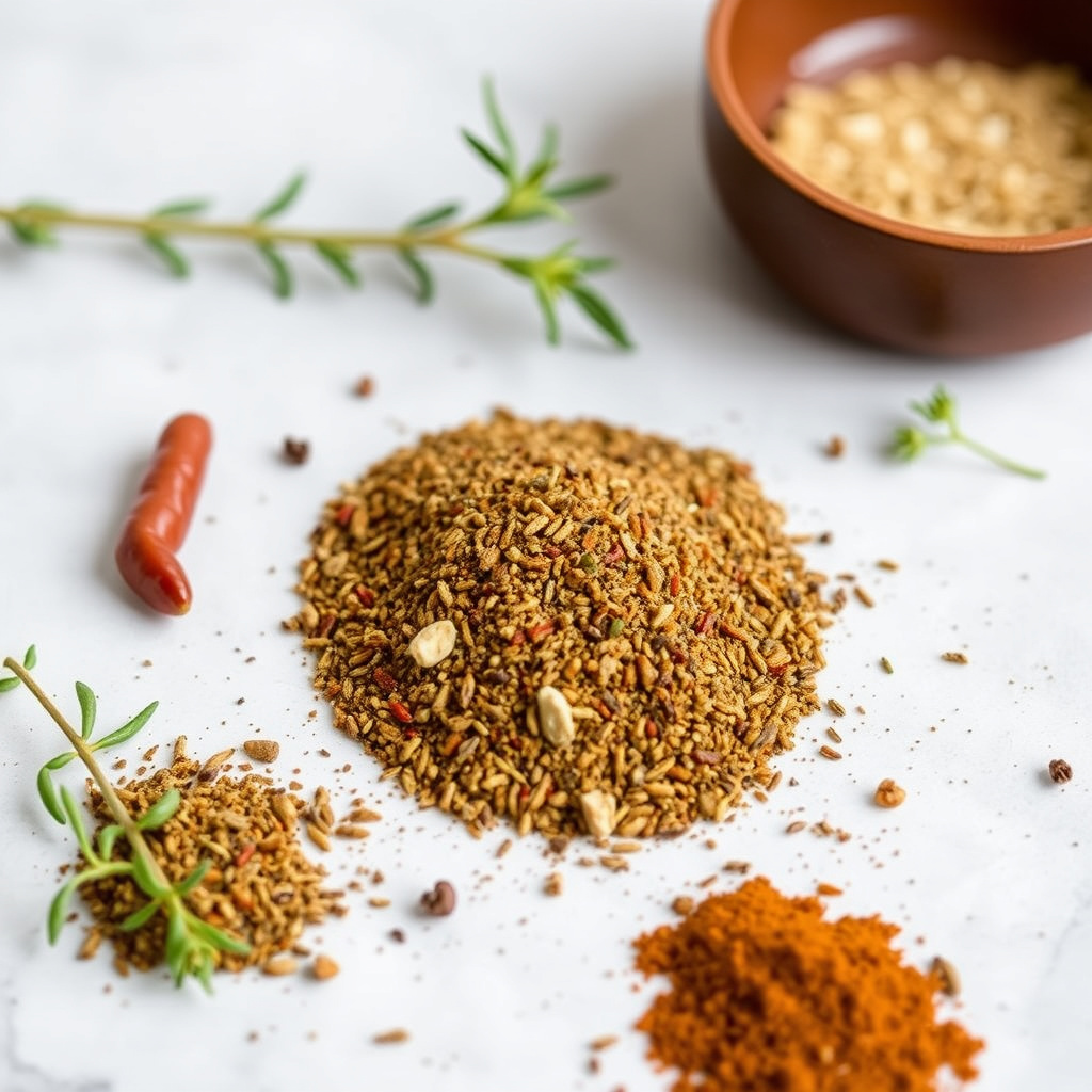 Chile-Thyme krydderblanding