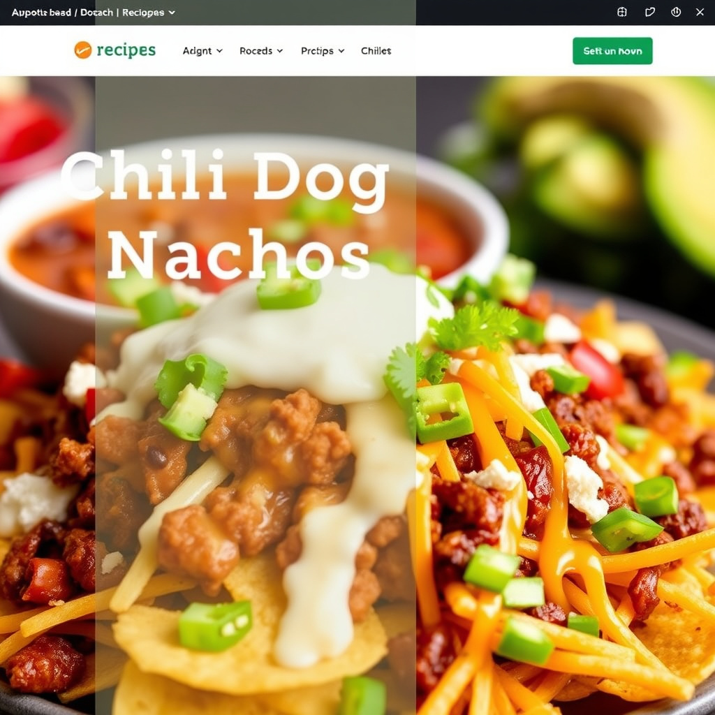Chili Dog Nachos