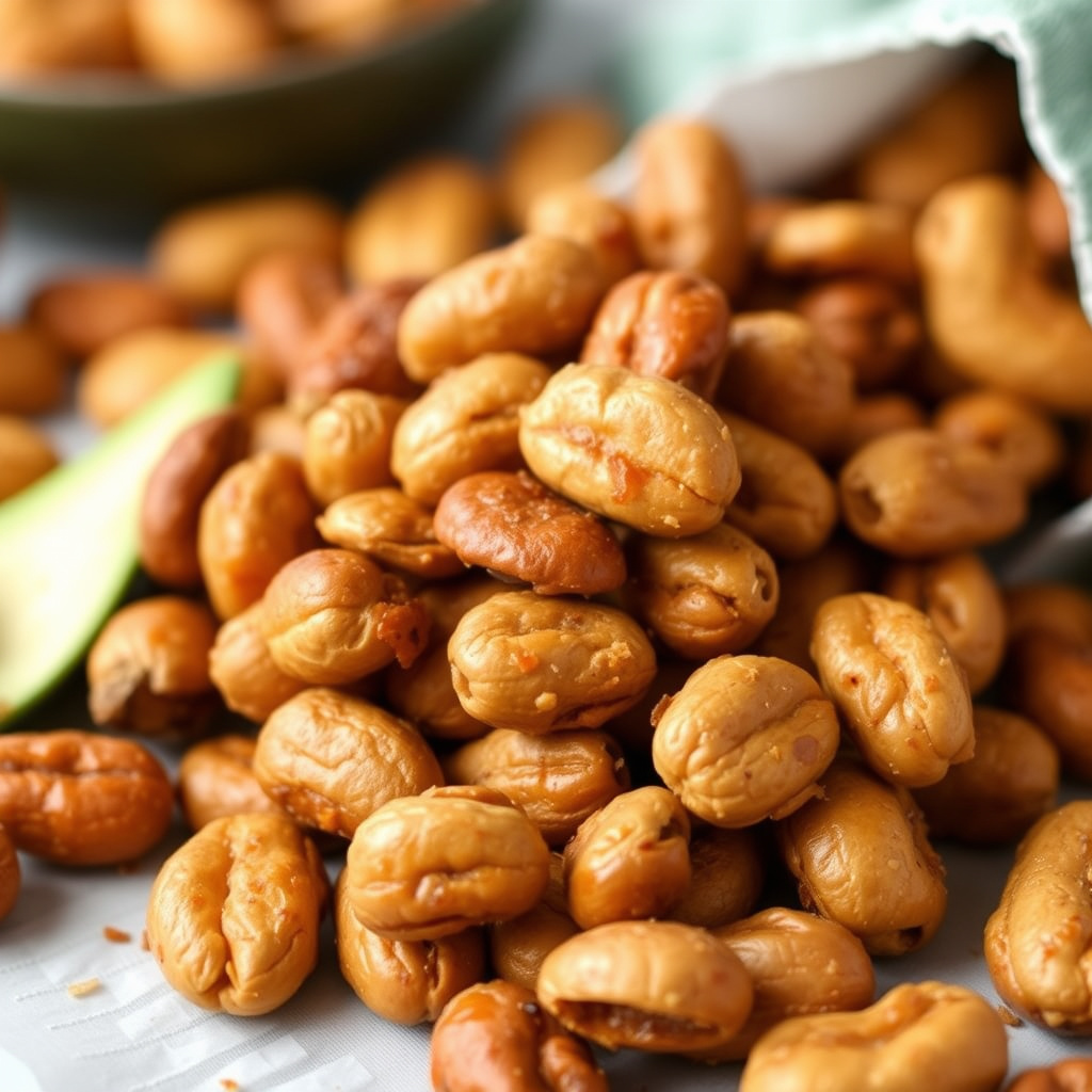 Chipotle honningristede peanøtter