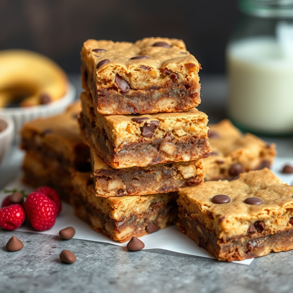 Chock-Full Blondie Squares