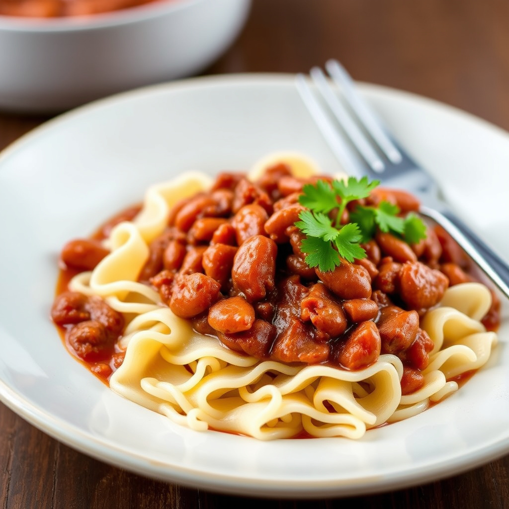 Chorizo refried bønner