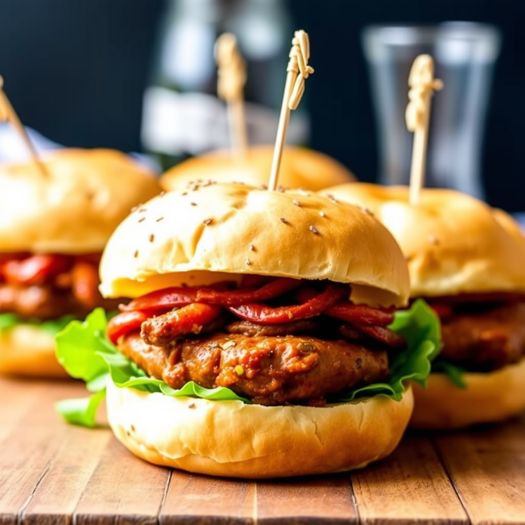 Chorizo-slidere
