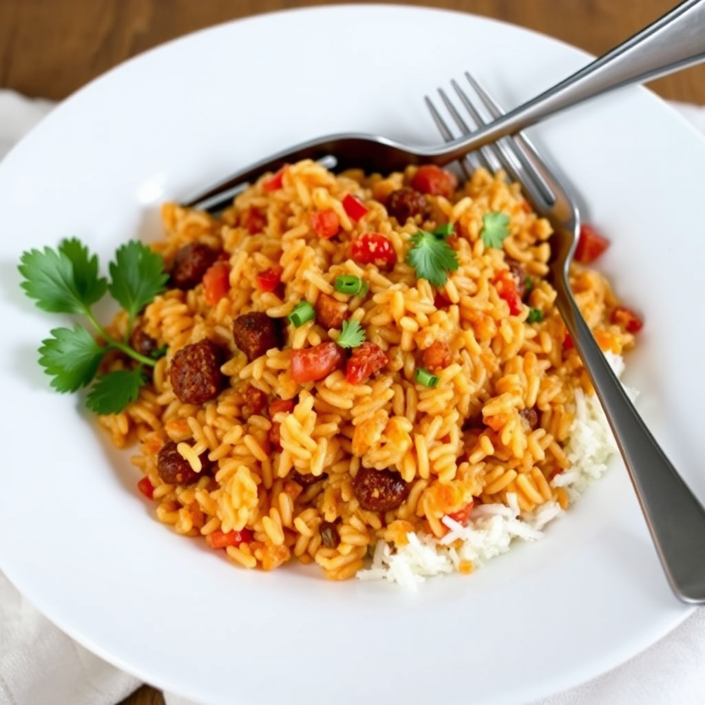 Chorizo spansk ris