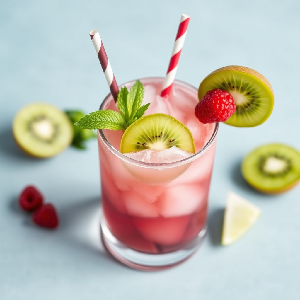 Chug a Lug Kiwi Berry Cooler