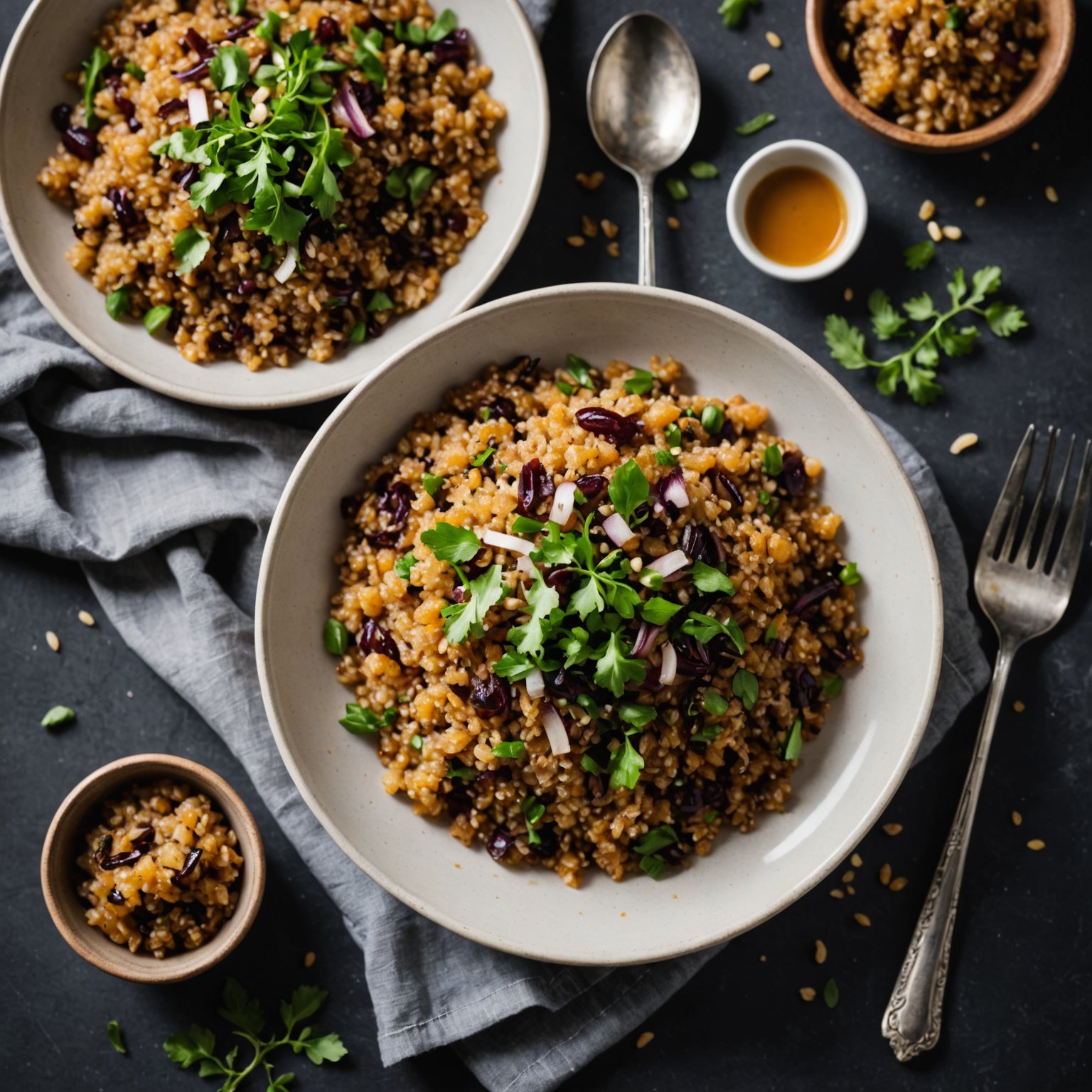 Colorado Quinoa med karamelliserte løk