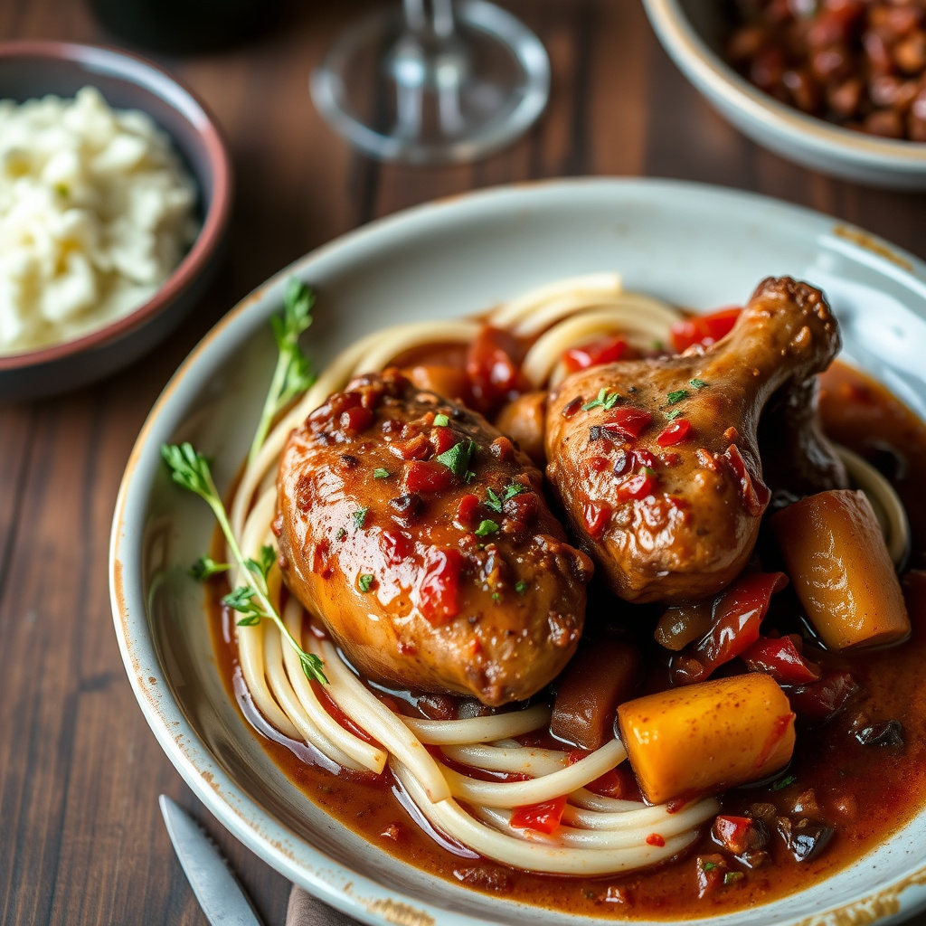 Coq au vin, min måte