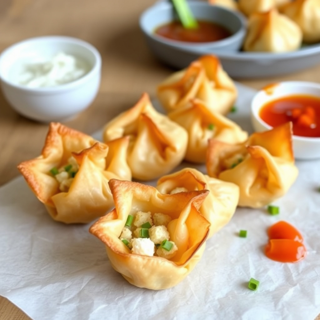 Crab Rangoon-puffer