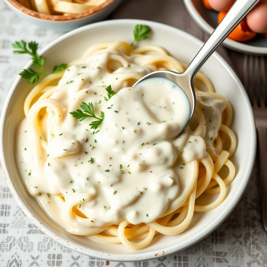 Cream Cheese Alfredo-saus