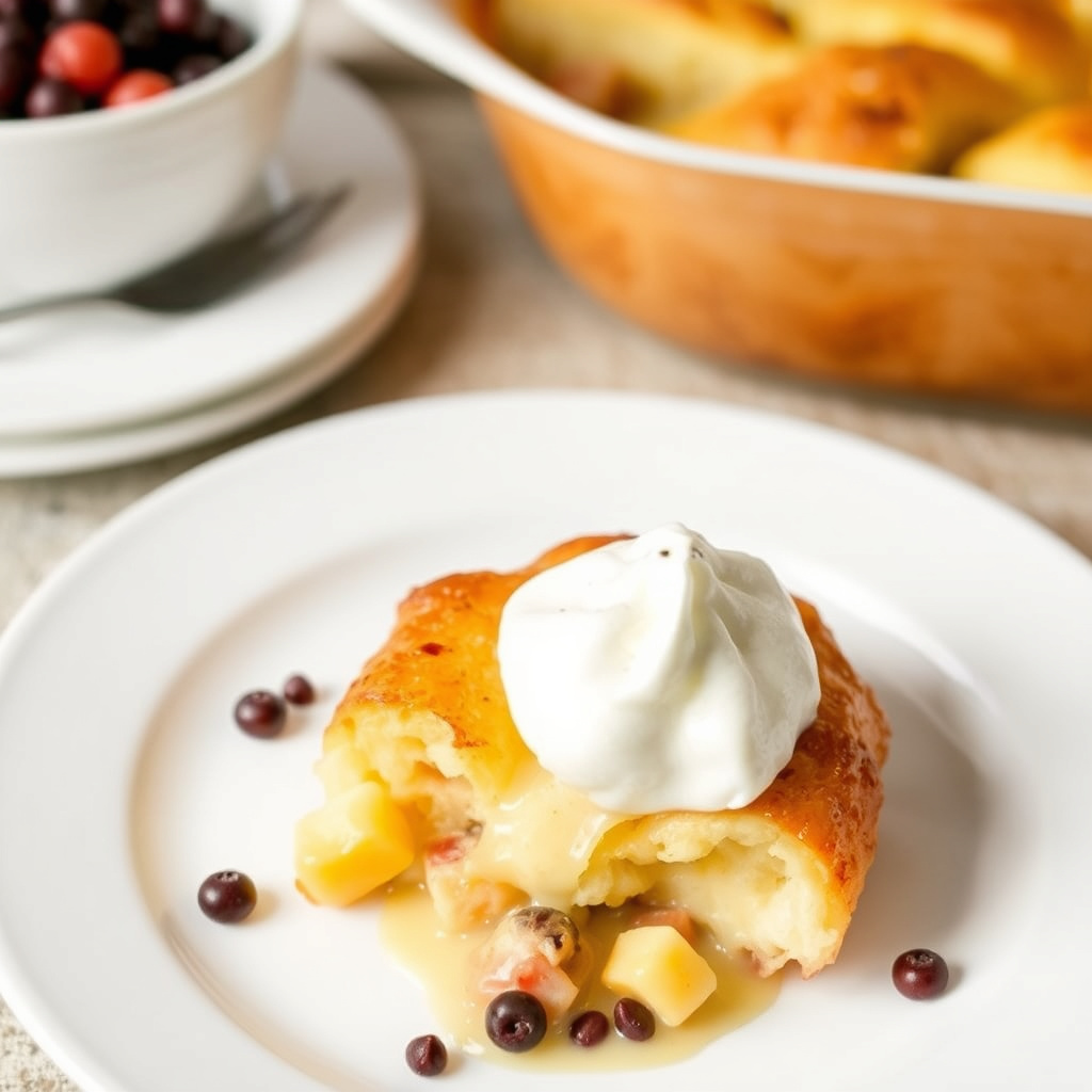Croissant Bread Pudding