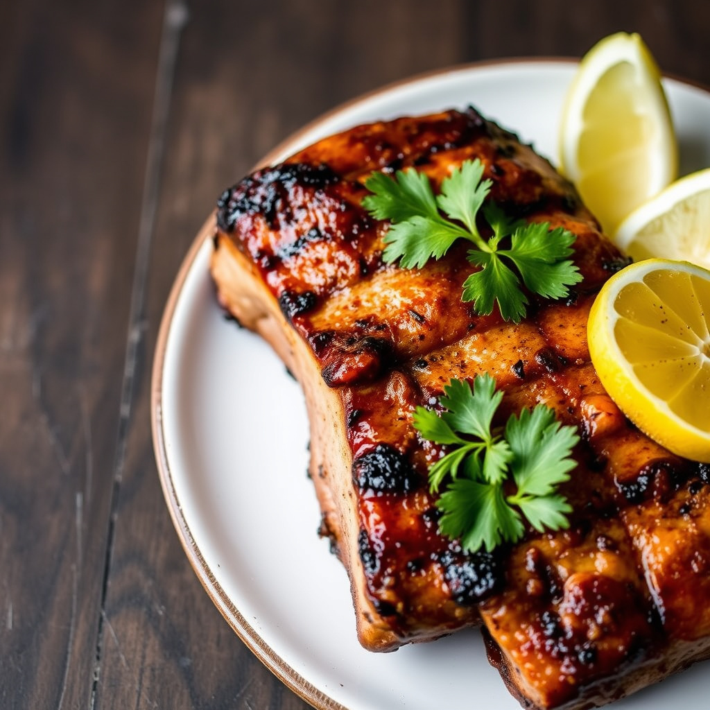 Cubansk grillet svinekjøtt (Lechon Asado)