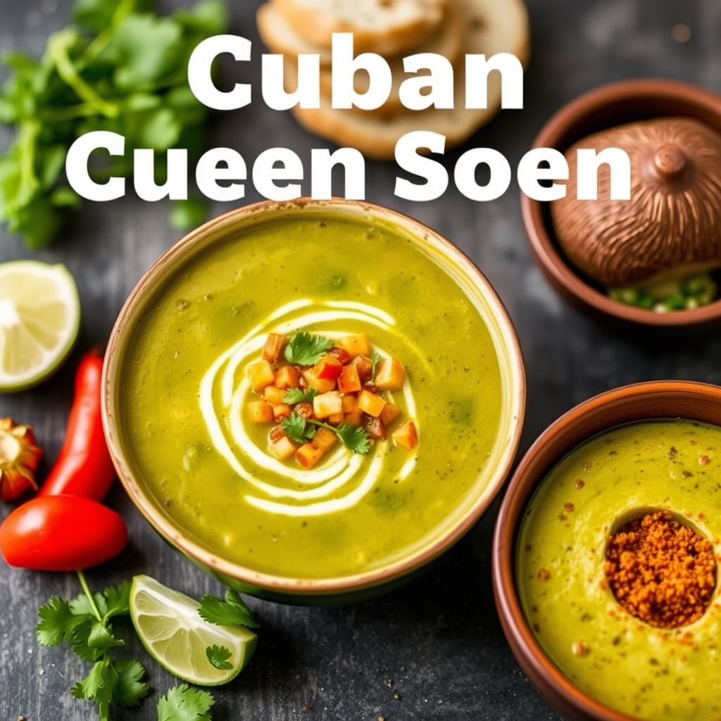 Cubansk grønn suppe