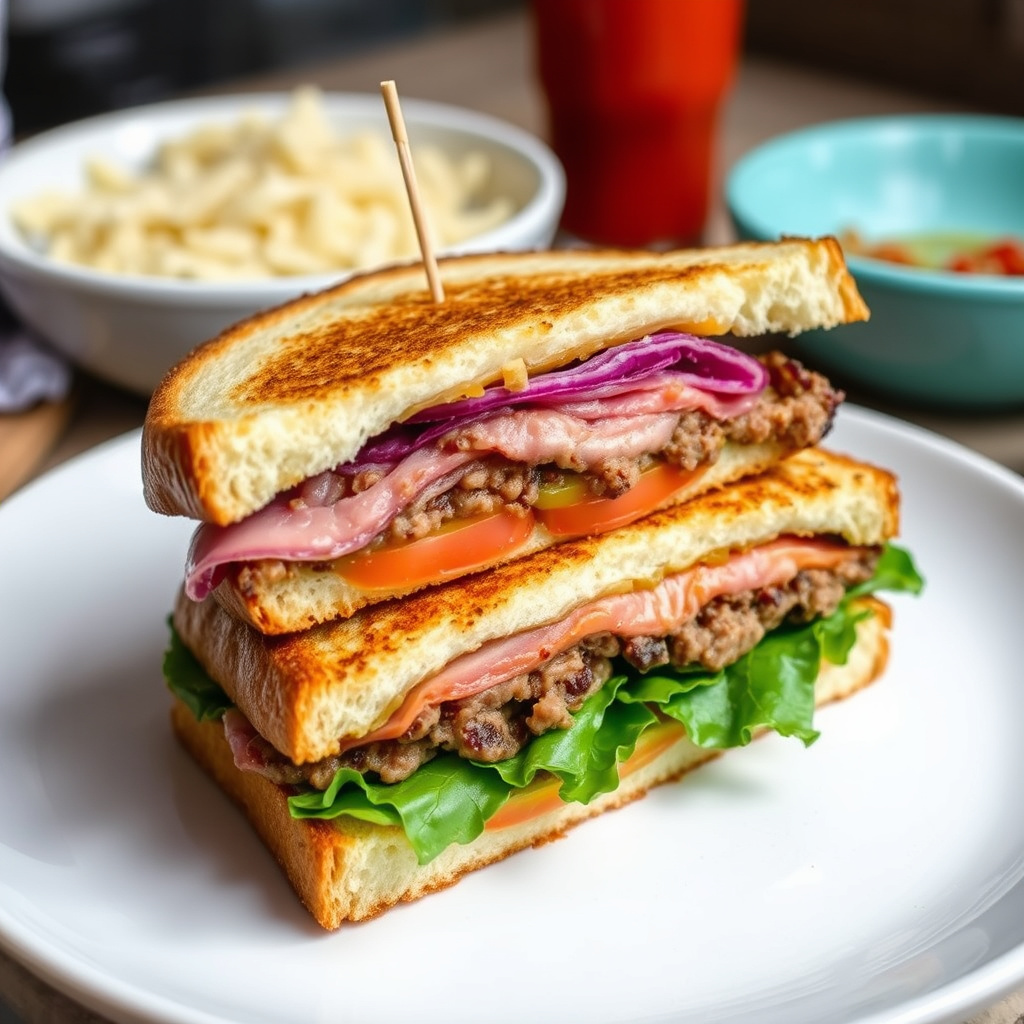 Cubansk midnatsandwich