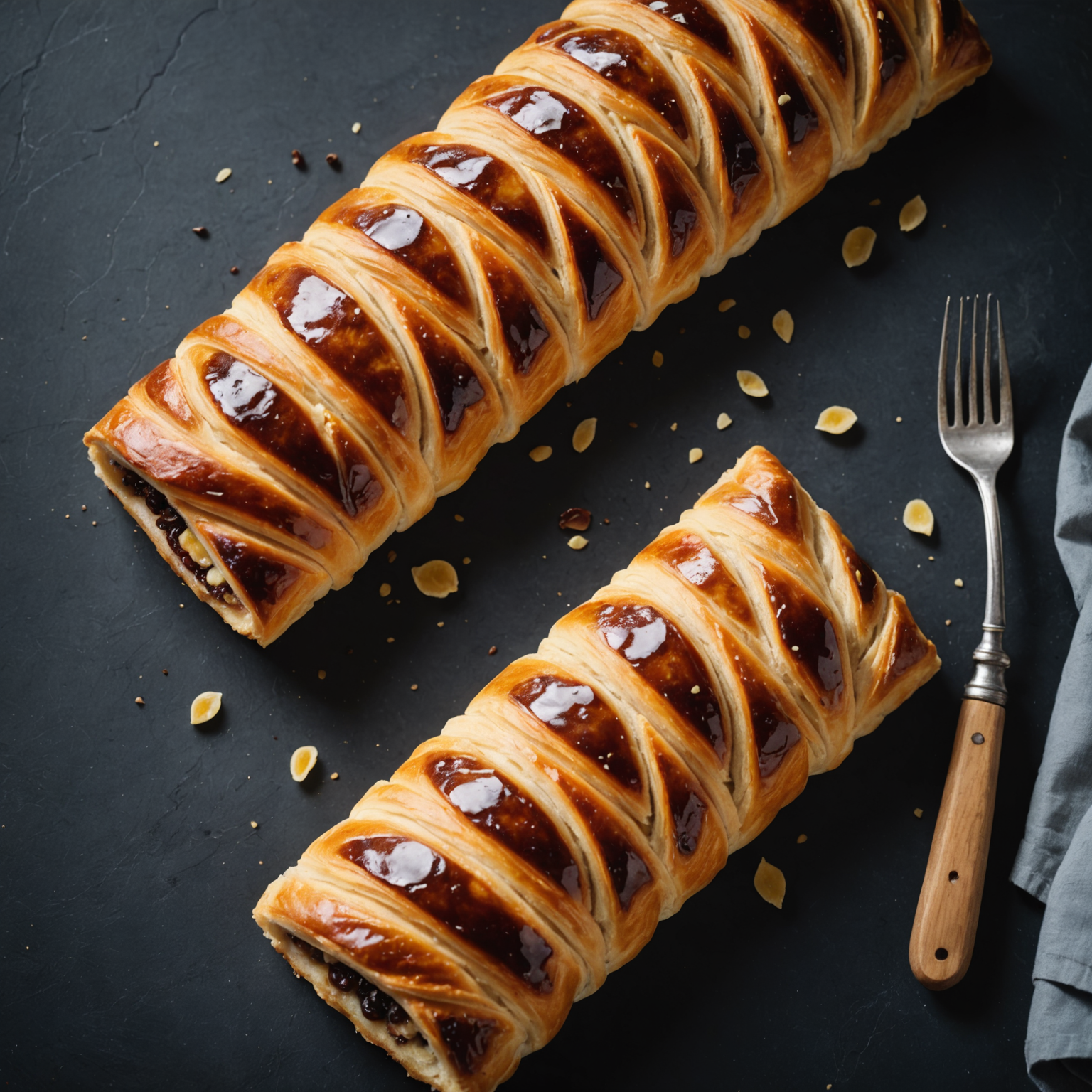 Dansk wienerbrødflette