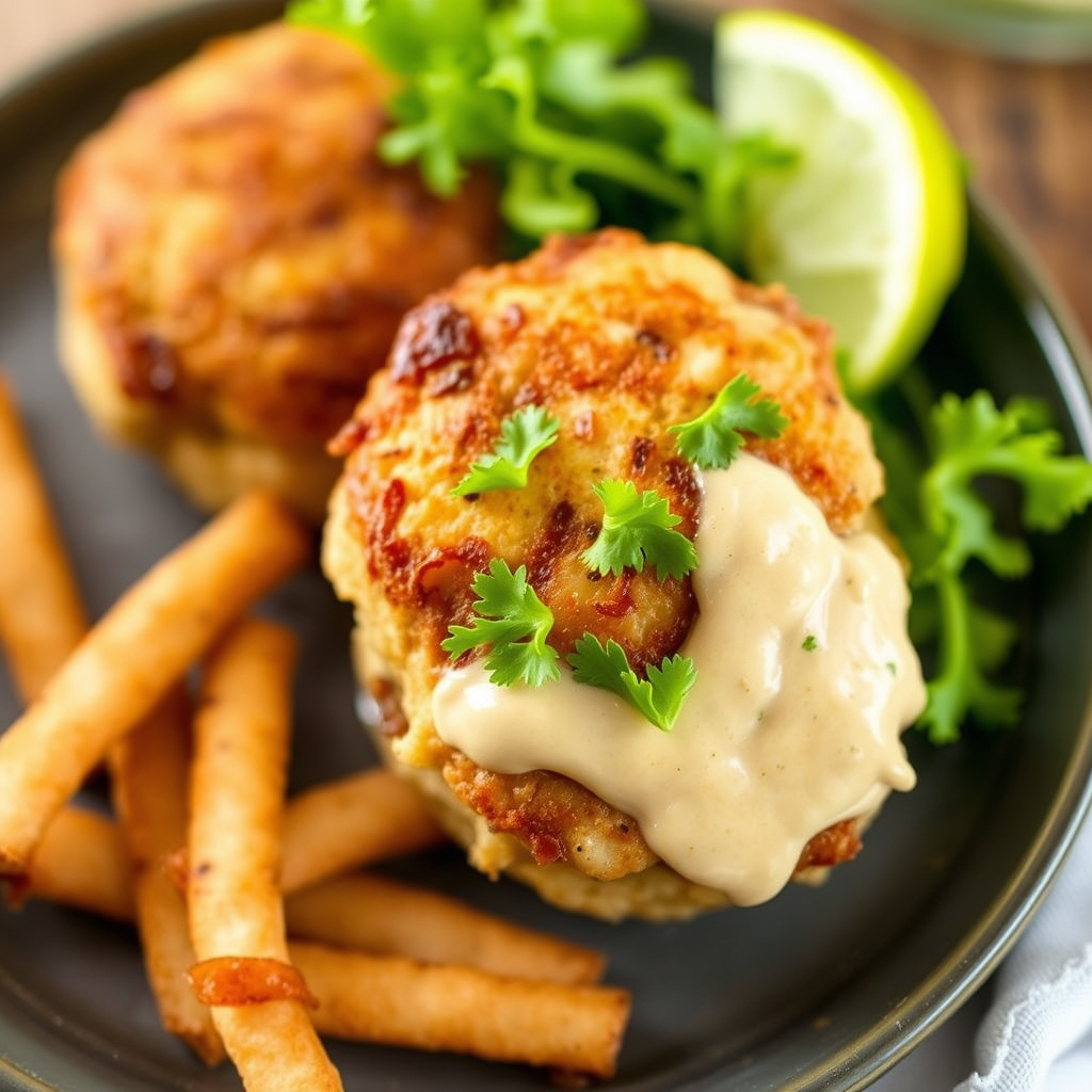 De ultimate krabbekakene med remoulade