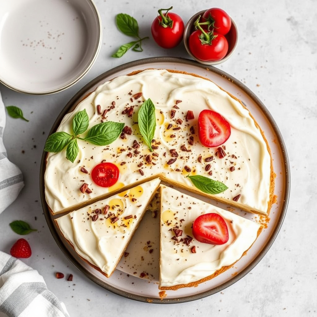 Deconstruert italiensk ostekake