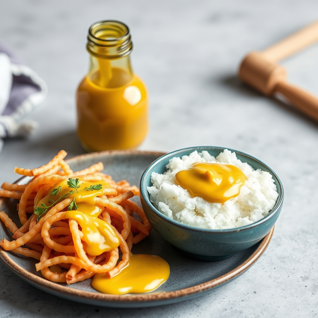 Hjemmelaget sennep med sylteagurkjuice