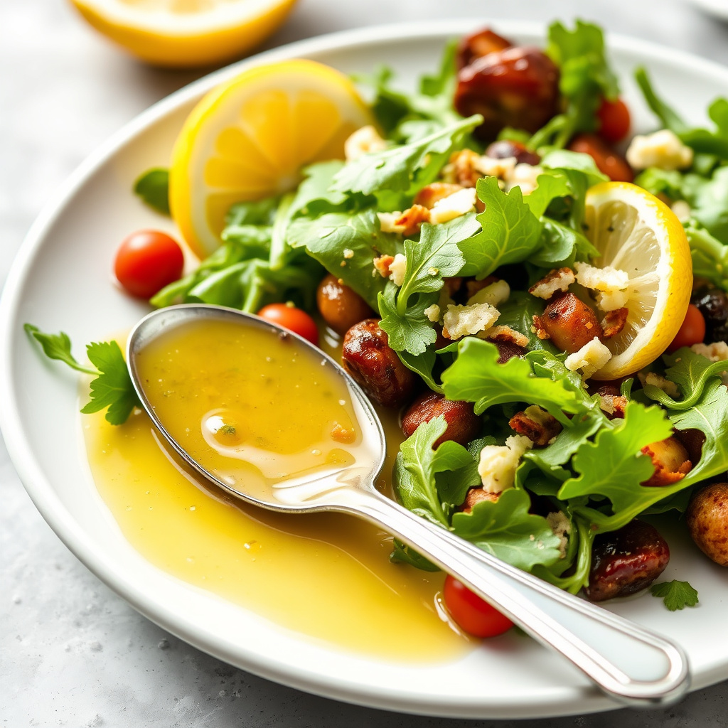 Den beste sitronvinaigretten