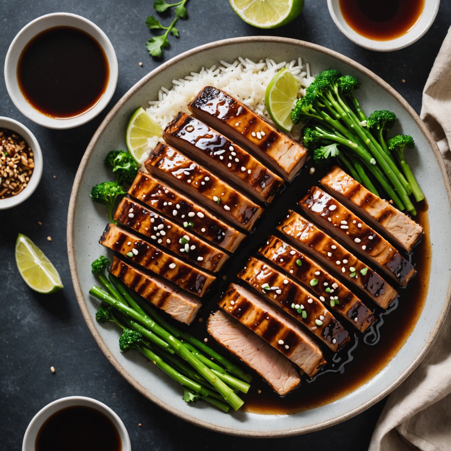 Enkel teriyaki-marinade