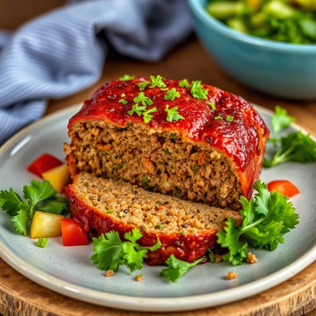 Kjøttrull med skinke og mozzarella