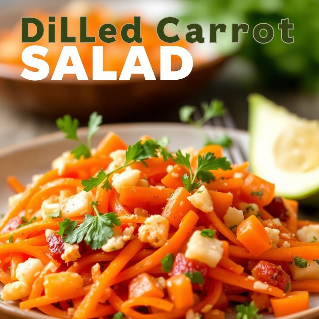 Dilled gulrot salat