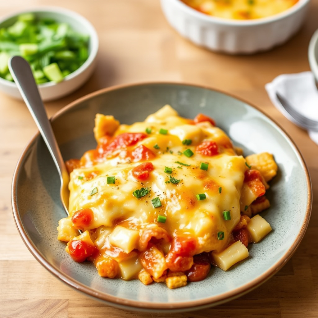 Dobbel ostekasserolle