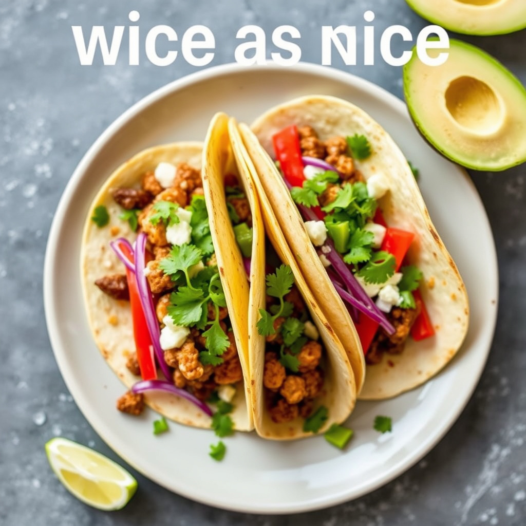 Dobbel så deilig Tacos