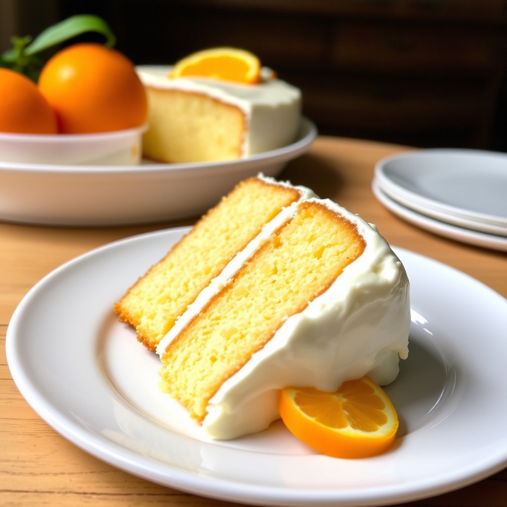 Dr. Whites appelsinkremkake