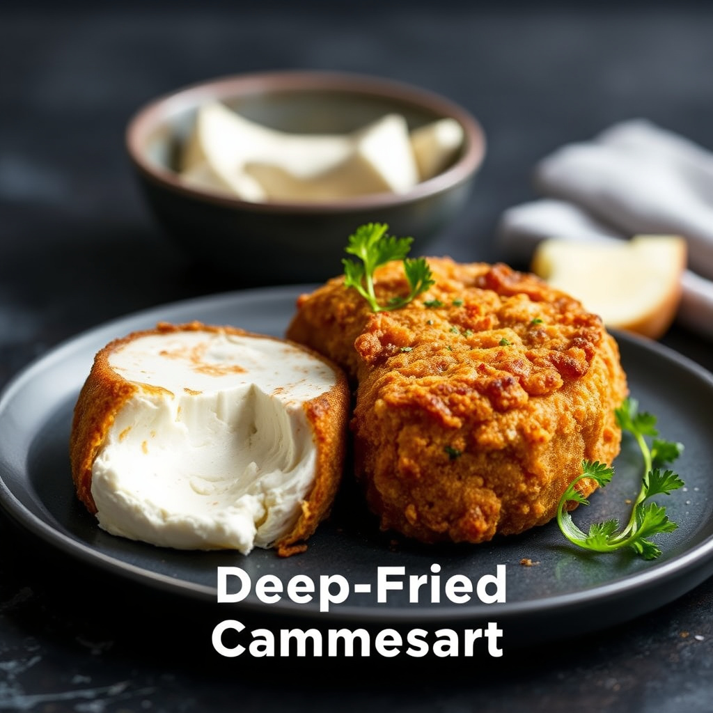 Dypstekt camembert