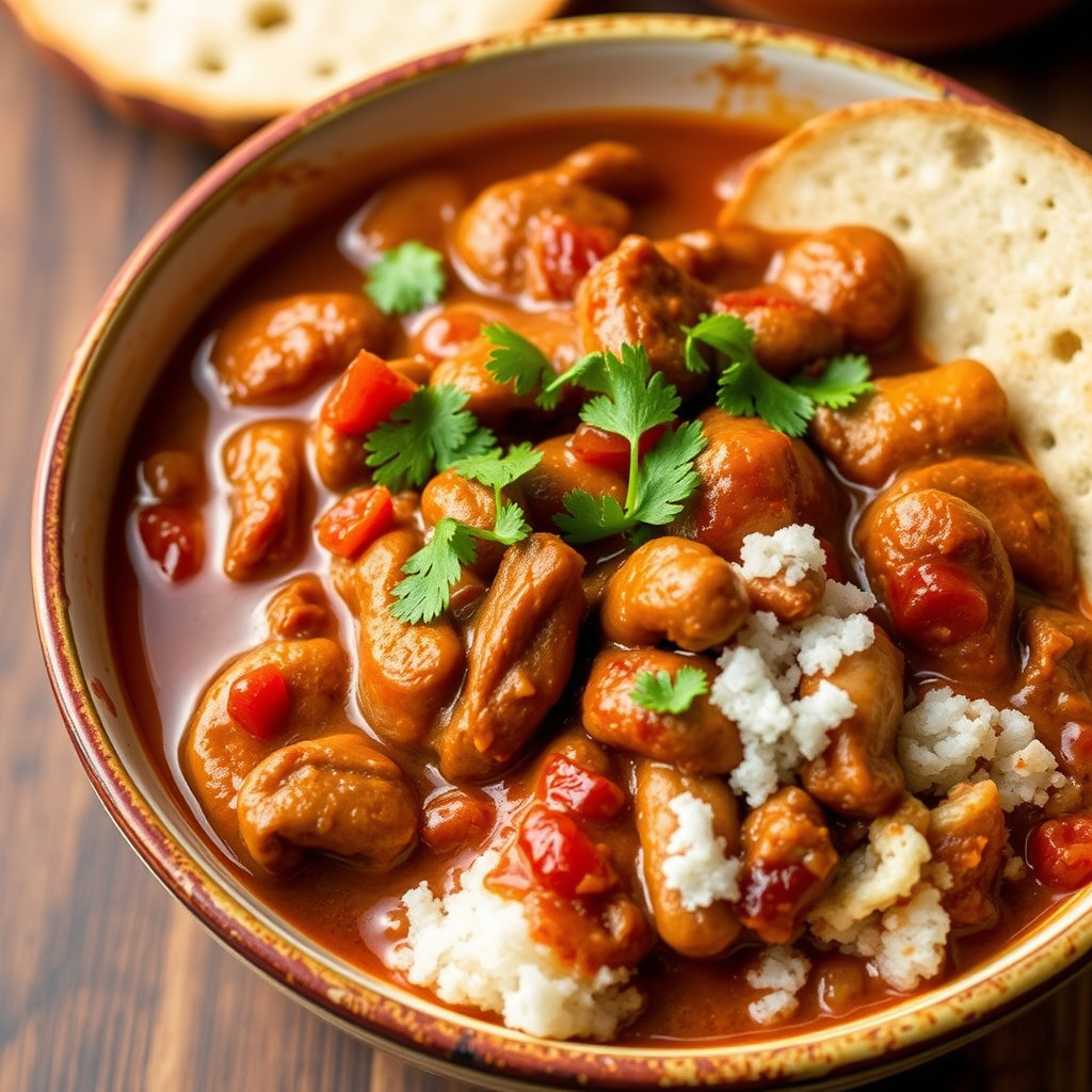 Earl Campbells Hot Link Gumbo