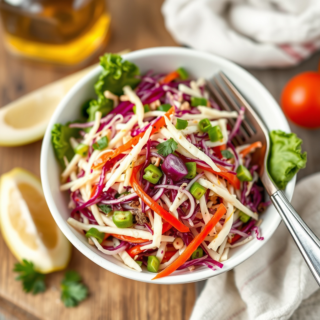 Eddikbasert kålsalat