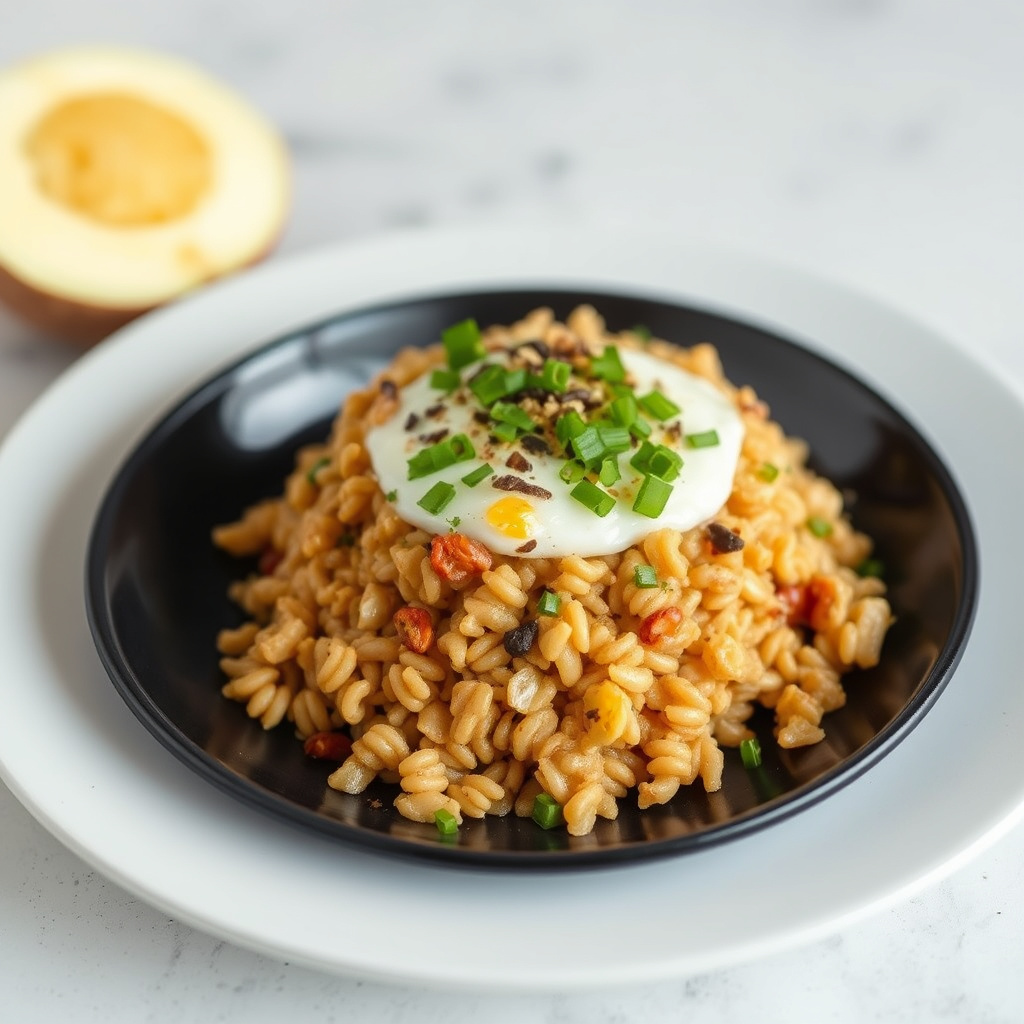Egg "Barley": Farfel