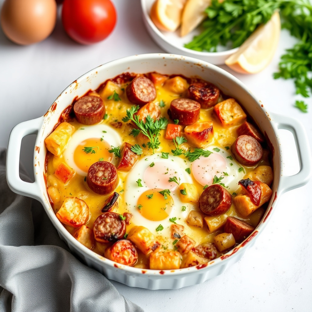Egg- og pølselapskaus