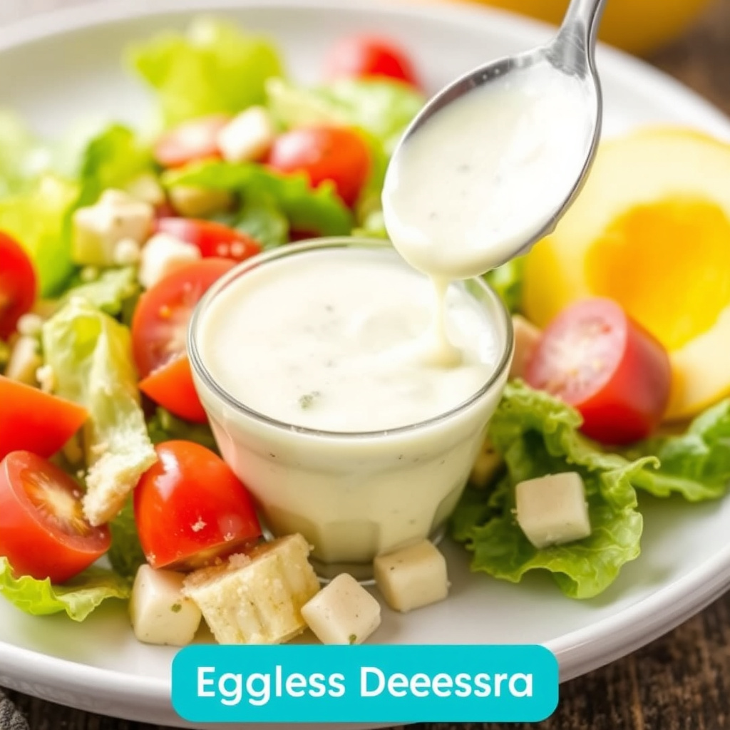 Eggfri Caesar-salat