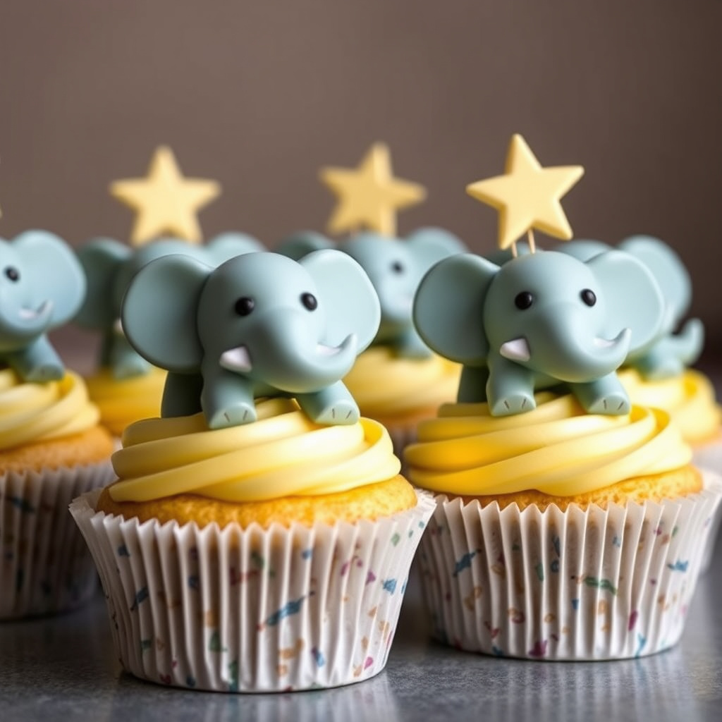 Elefantcupcakes