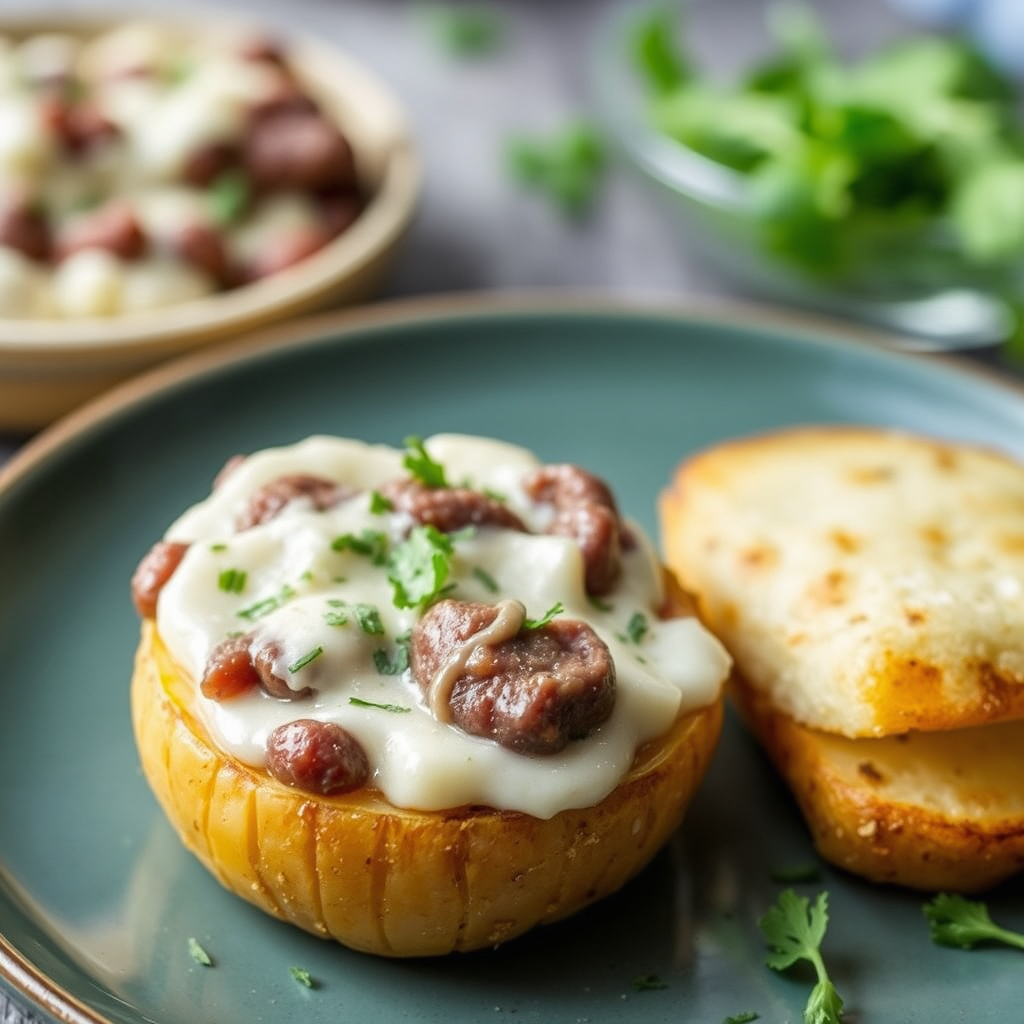 Elg- og potetbrandade